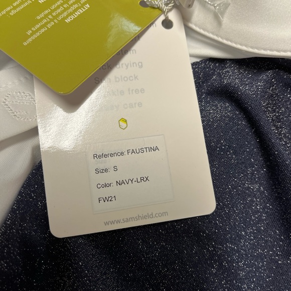 Samshield Faustine navy lurex S SOLDOUT EVERYWHERE - Picture 7 of 11